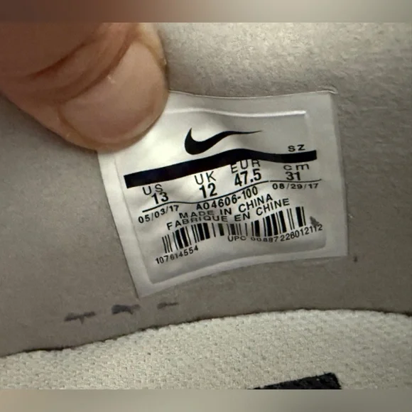 Nike x Off White Air Force 1 Low The Ten